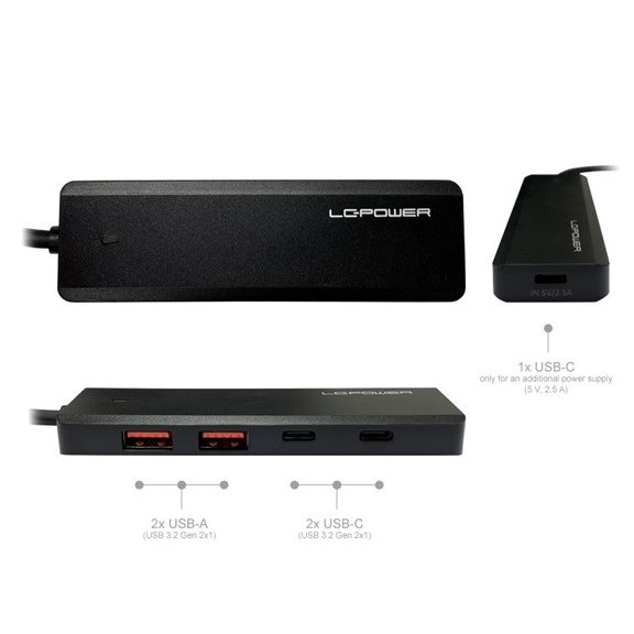 LC Power LC-HUB-U3-4-C 4 port USB 3.2