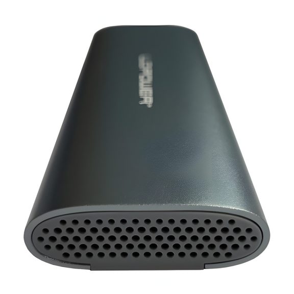 LC-Power LC-M2-C-MULTI-2 külső M.2 SSD ház, USB-C, alumínium, antracit