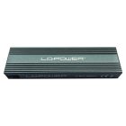 LC Power Külső ház - USB 3.2 Type-C - NVMe vagy SATA M.2 SSD - LC-M2-C-MULTI-3