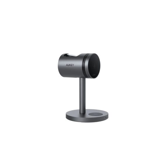 AUKEY MagFusion LC-MC311A 3 az 1-ben Qi2 vezeték nélküli töltő aktív hűtéssel és mágneses telefontöltéssel.
