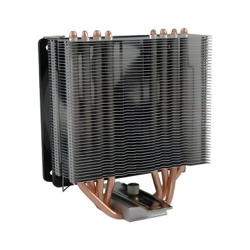 LC-Power LC-CC-120 CPU hűtő 4 réz hőcsővel és 120mm PWM ventilátorral Intel és AMD processzorokhoz