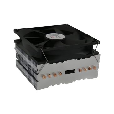 LC-Power LC-CC-120 CPU hűtő 4 réz hőcsővel és 120mm PWM ventilátorral Intel és AMD processzorokhoz