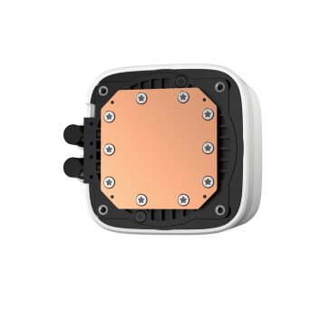 DeepCool LD240 WH fehér 240mm AIO vízhűtés kijelzővel és ARGB világítással