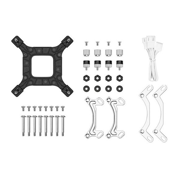 DeepCool LE240 WH V2 - Vízhűtés - Fehér - R-LE240-WHAMMC-G-2