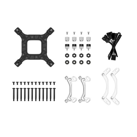 DeepCool LE360 V2 AIO vízhűtés, 360mm, ARGB, PWM, fekete - R-LE360-BKAMMC-G-2