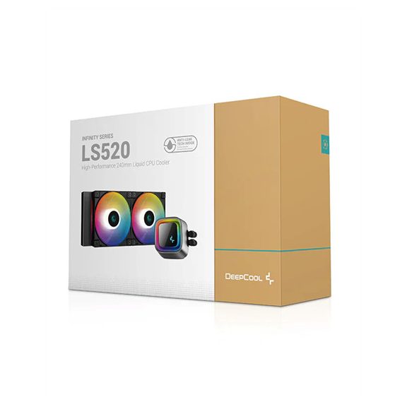 DeepCool LS520S Zero Dark - Vízhűtés - R-LS520-BKNNMM-G-1