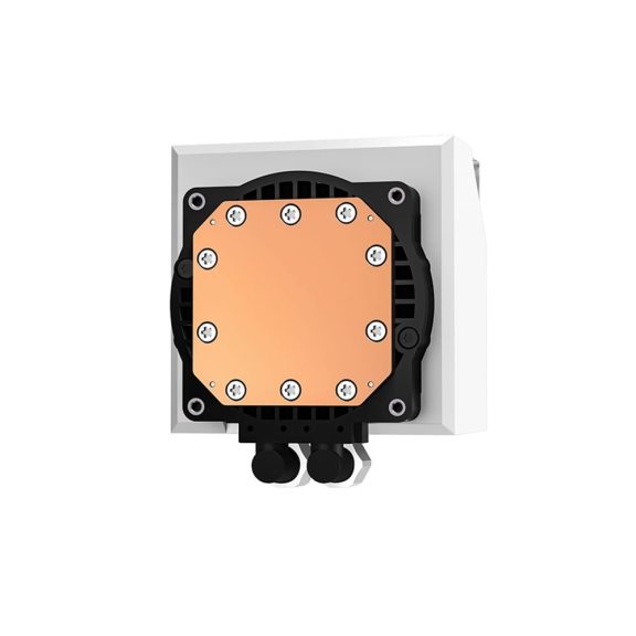 DeepCool LT360 WH ARGB 360mm AIO vízhűtés, 5. generációs pumpa, fehér - R-LT360-WHAMNC-G-1