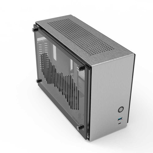 Zalman M2 mini prémium mini-ITX számítógépház alumínium kivitelben.