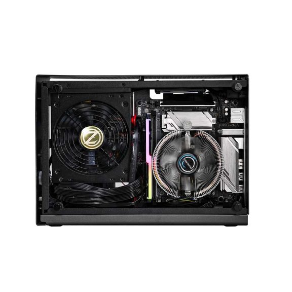Zalman M2 mini prémium mini-ITX számítógépház alumínium kivitelben.