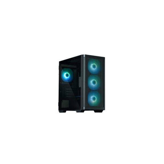 Zalman M4 Black microATX minitorony számítógépház, fekete
