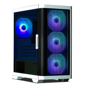   Zalman M4 White microATX minitorony számítógépház, fehér