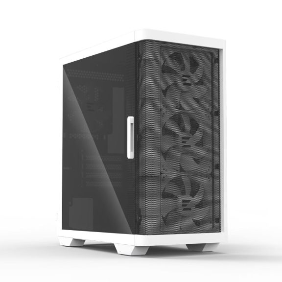 Zalman M4 White microATX minitorony számítógépház, fehér