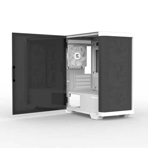 Zalman M4 White microATX minitorony számítógépház, fehér