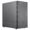 Cooler Master MasterBox MB400L mini tower PC ház ODD hellyel, fekete színben