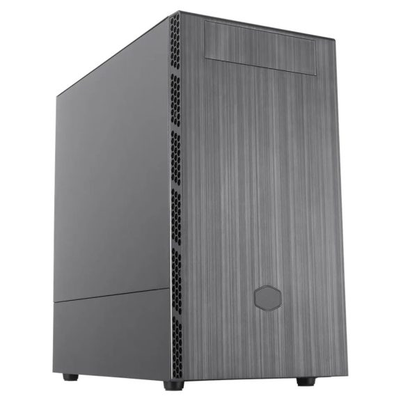 Cooler Master MasterBox MB400L mini tower PC ház ODD hellyel, fekete színben