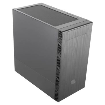 Cooler Master MasterBox MB400L mini tower PC ház ODD hellyel, fekete színben