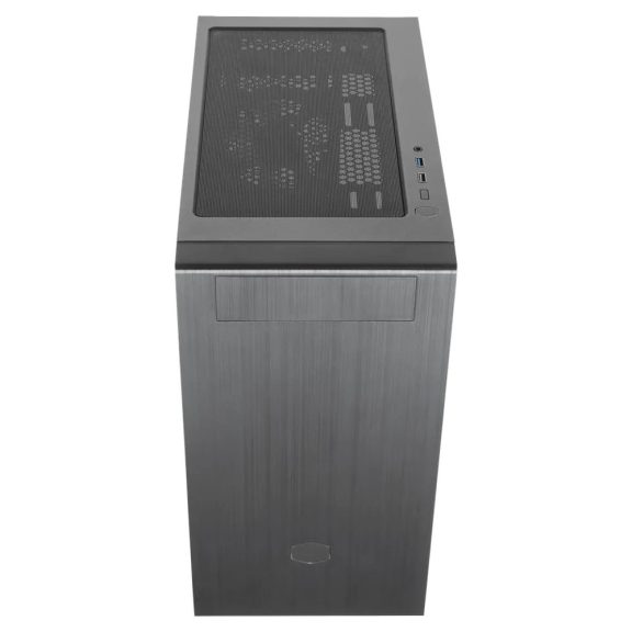 Cooler Master MasterBox MB400L mini tower PC ház ODD hellyel, fekete színben