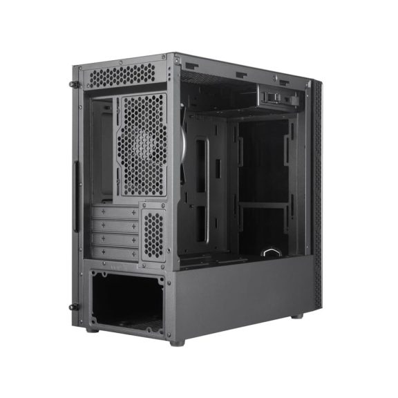 Cooler Master MasterBox MB400L mini tower PC ház ODD hellyel, fekete színben