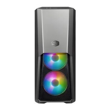 Cooler Master MasterBox MB500 ARGB fekete miditorony ház edzett üveg oldallappal