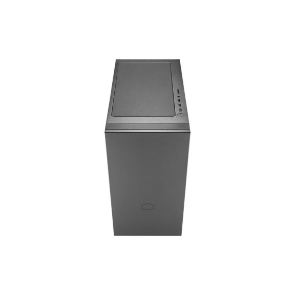 Cooler Master Silencio S400 Mini Tower számítógépház, edzett üveg oldallap, hangcsillapítás, 2 PWM ventilátor, fekete
