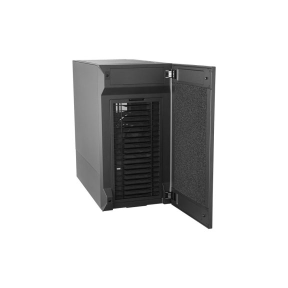 Cooler Master Silencio S400 Mini Tower számítógépház, edzett üveg oldallap, hangcsillapítás, 2 PWM ventilátor, fekete