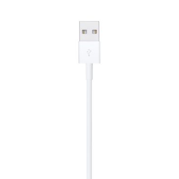   Apple Lightning - USB-A kábel, eredeti, 480Mbps adatátvitel, 2.0m, fehér - MD819ZM/A