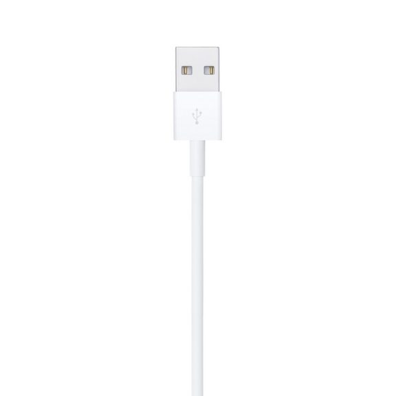Apple Lightning - USB-A kábel, eredeti, 480Mbps adatátvitel, 2.0m, fehér - MD819ZM/A