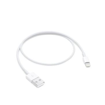   Apple USB-A - Lightning kábel, eredeti, 480Mbps adatátvitel, 0.5m, fehér - ME291ZM/A