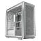 Cooler Master MasterFrame 600 ezüst nyitott keretes miditorony pc ház SickleFlow ARGB ventilátorokkal