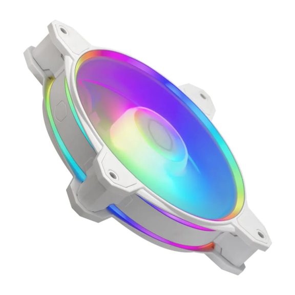 Cooler Master MasterFan MF120 Halo² White 3in1 ARGB házventilátor szett