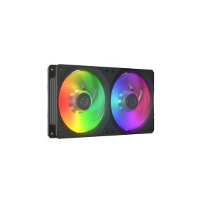 Cooler Master SF240R ARGB fekete egyblokkos házventilátor ARGB világítással