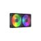 Cooler Master SF240R ARGB fekete egyblokkos házventilátor ARGB világítással