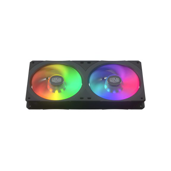 Cooler Master SF240R ARGB fekete egyblokkos házventilátor ARGB világítással