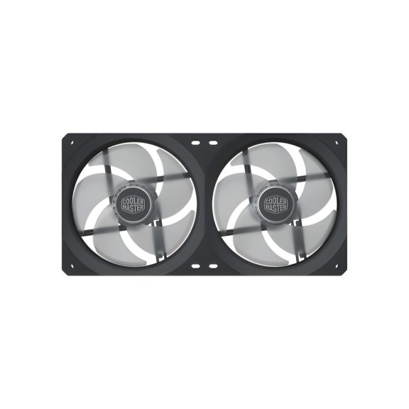 Cooler Master SF240R ARGB fekete egyblokkos házventilátor ARGB világítással