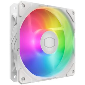 Cooler Master SickleFlow Edge 120 ARGB fehér házventilátor Mini vezérlővel