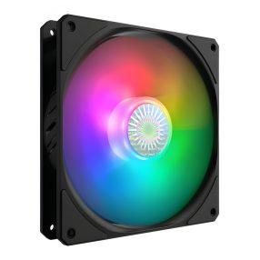 Cooler Master SickleFlow 140 ARGB fekete 140 mm-es házventilátor ARGB világítással és PWM csatlakozóval