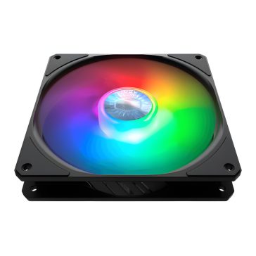 Cooler Master SickleFlow 140 ARGB fekete 140 mm-es házventilátor ARGB világítással és PWM csatlakozóval