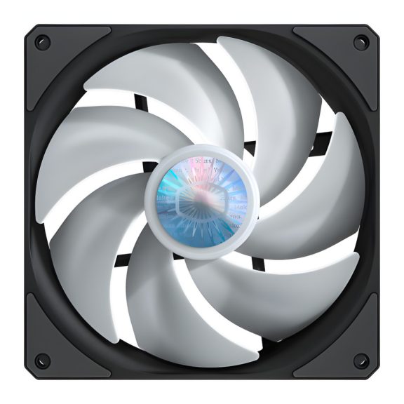 Cooler Master SickleFlow 140 ARGB fekete 140 mm-es házventilátor ARGB világítással és PWM csatlakozóval
