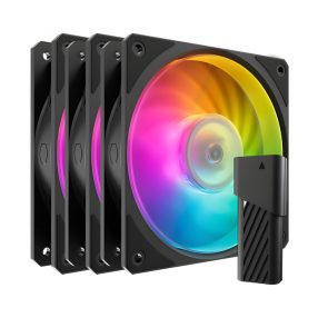 Cooler Master Mobius 120P ARGB 3-pack ventilátor szett Mini A1 vezérlővel