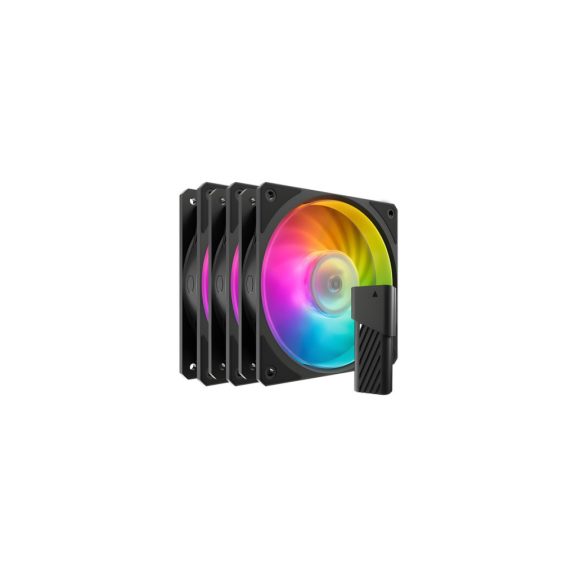 Cooler Master Mobius 120P ARGB 3-pack ventilátor szett Mini A1 vezérlővel