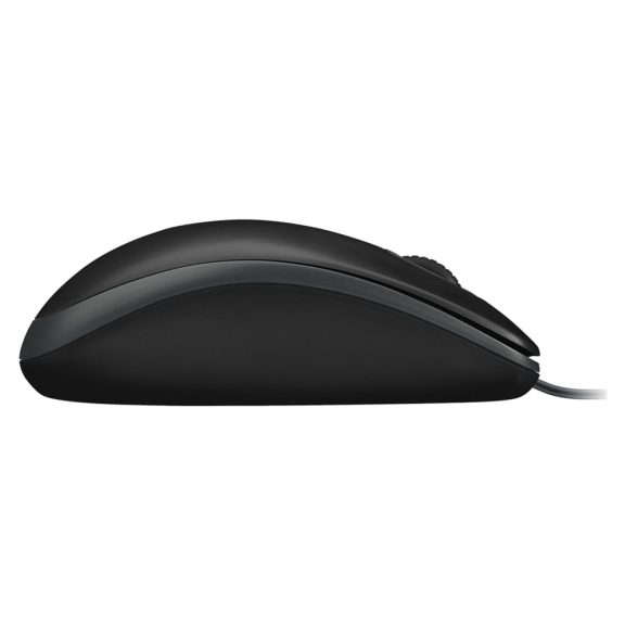 Logitech MK120 vezetékes billentyűzet és egér szett fekete színben, USB csatlakozással