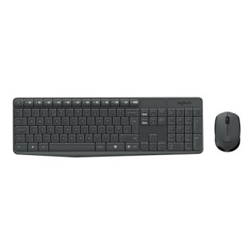 Logitech MK235 - Fekete - Gravírozott HU bill