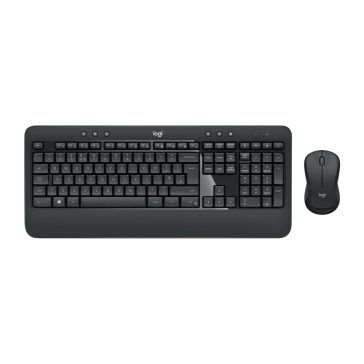   Logitech MK540 Advanced vezeték nélküli billentyűzet és egér, magyar QWERTZ kiosztás, fekete - 920-008690