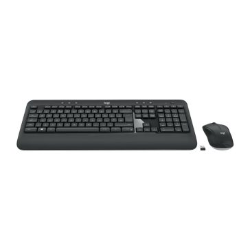   Logitech MK540 Advanced vezeték nélküli billentyűzet és egér, magyar QWERTZ kiosztás, fekete - 920-008690