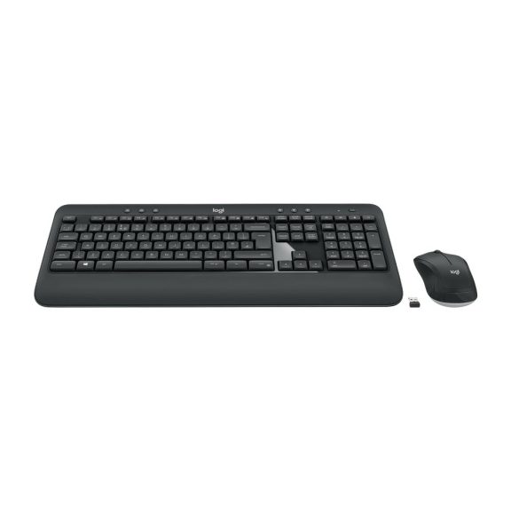 Logitech MK540 Advanced vezeték nélküli billentyűzet és egér, magyar QWERTZ kiosztás, fekete - 920-008690