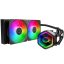 Cooler Master MasterLiquid 240 Core II ARGB fekete CPU vízhűtés dual chamber pumpával