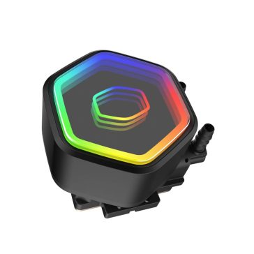 Cooler Master MasterLiquid 240 Core II ARGB fekete CPU vízhűtés dual chamber pumpával