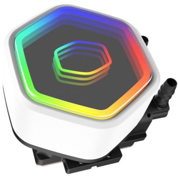   Cooler Master - MasterLiquid 240 Core II White Edition - Vízhűtés/univerzális - MLW-D24M-A18PA-RW