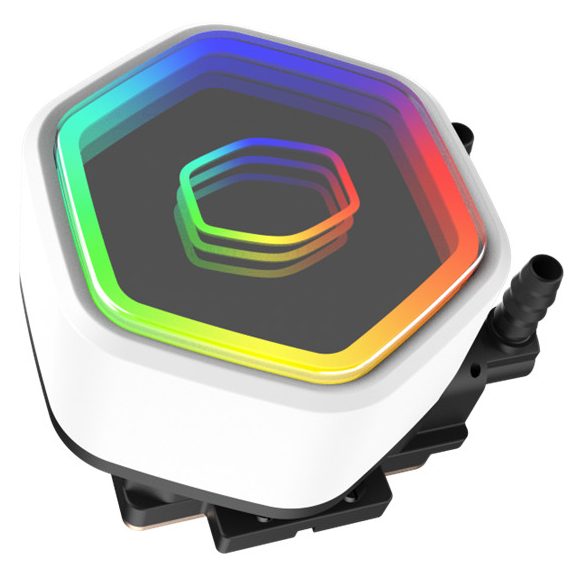 Cooler Master - MasterLiquid 240 Core II White Edition - Vízhűtés/univerzális - MLW-D24M-A18PA-RW
