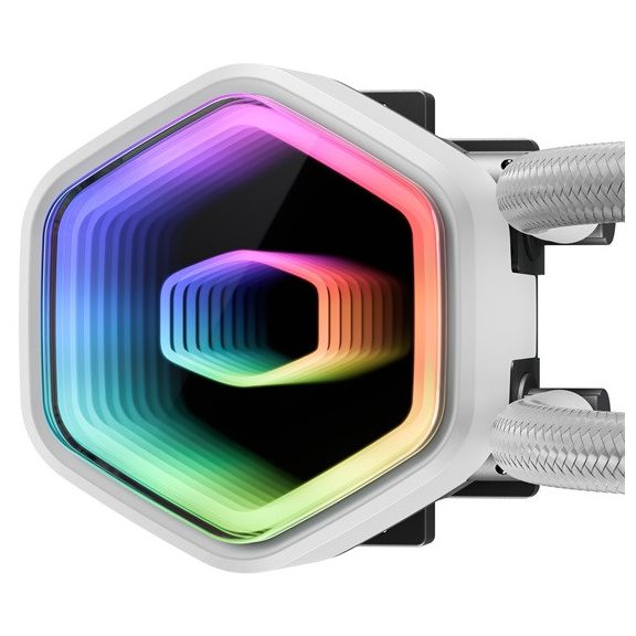 Cooler Master - MasterLiquid 240 Core II White Edition - Vízhűtés/univerzális - MLW-D24M-A18PA-RW